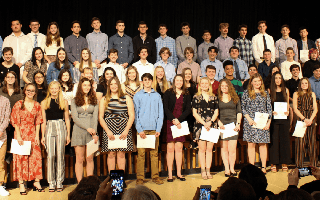 PICTURES: National Honor Society Induction Ceremony