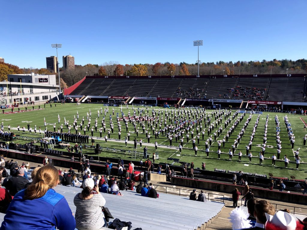 PICTURES Marching Band at UMass Band Day Ichabod Crane Central