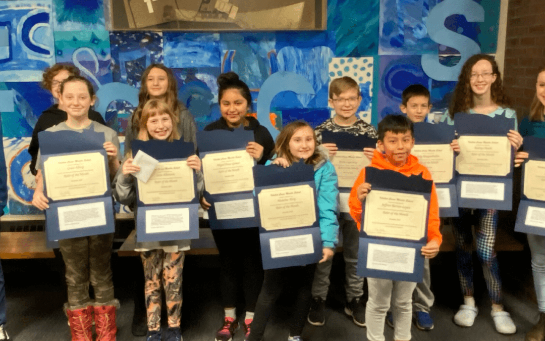 Riders of the Month: Middle School, Dec. 2019