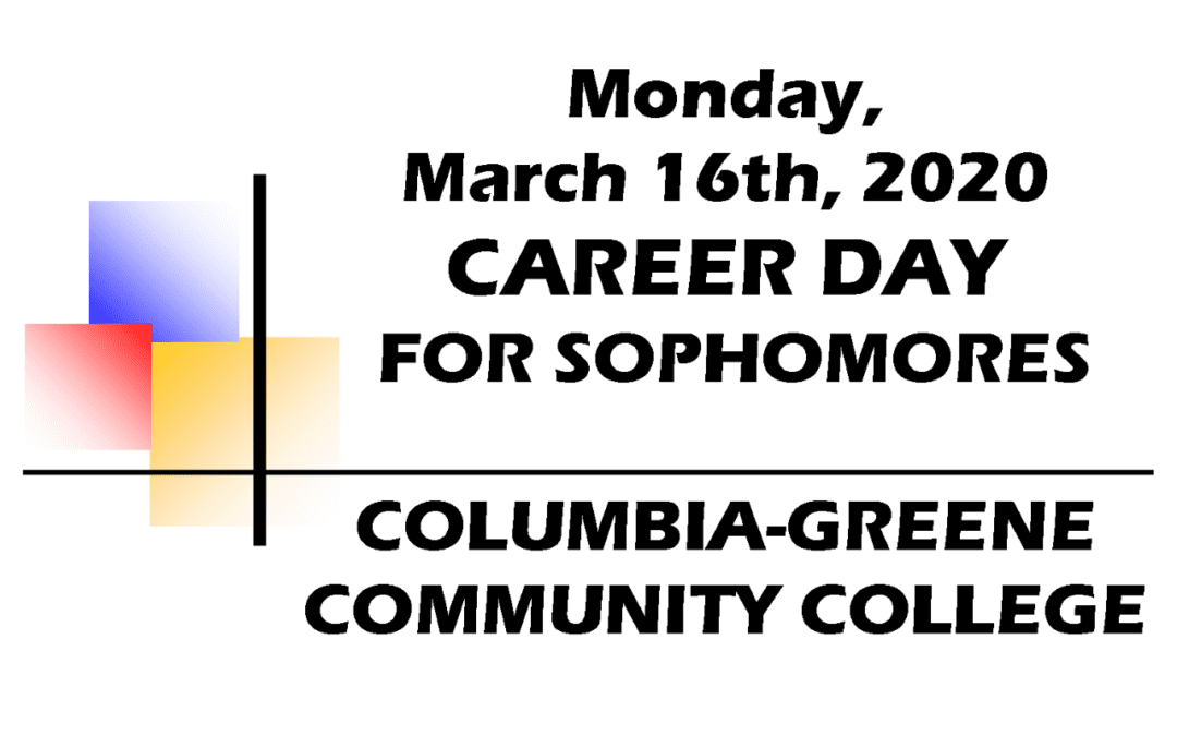 Sophomore Career Day, Mar. 16
