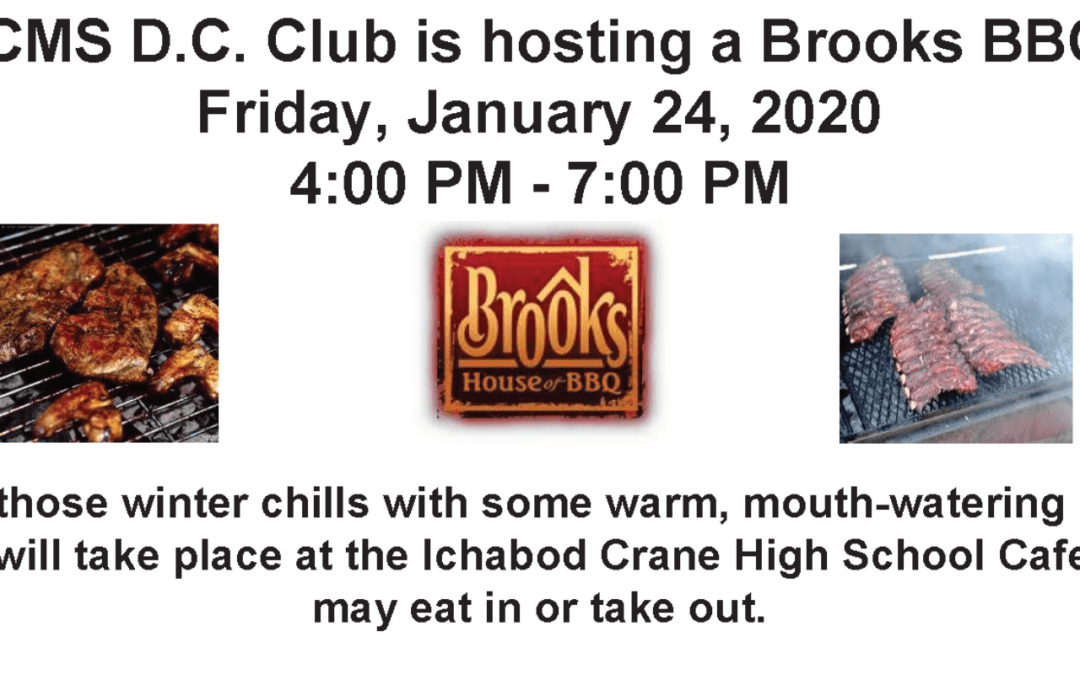 DC Club Brooks BBQ Fundraiser, Jan. 24