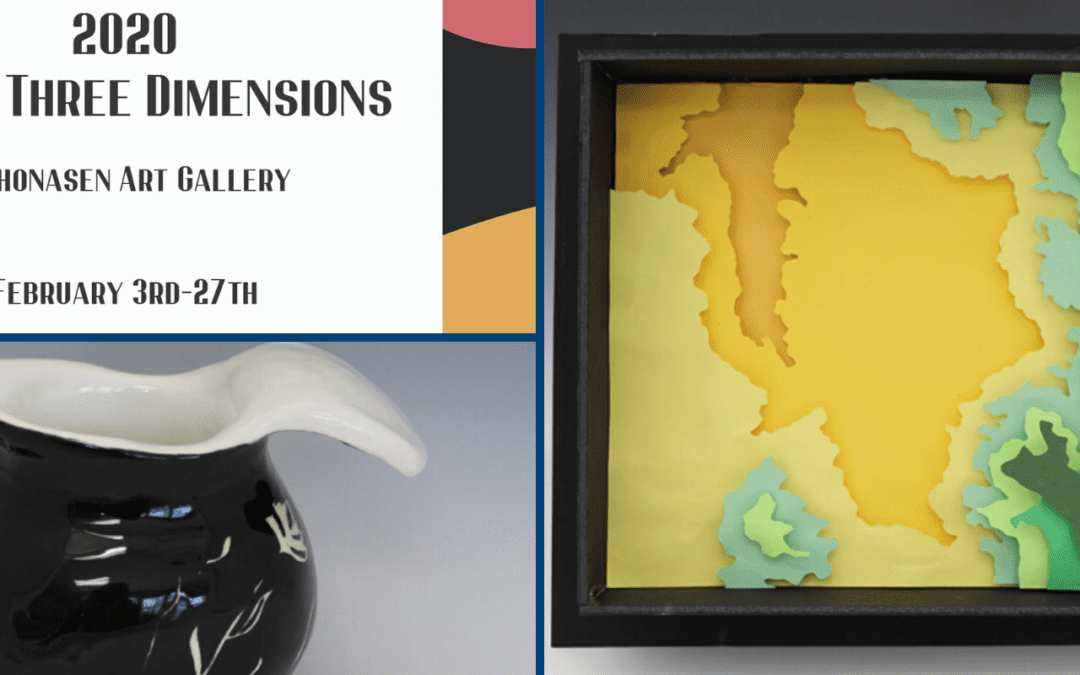 Student Artwork Exhibited at Art in Three Dimensions Show