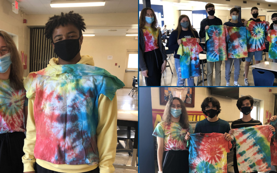 PICTURES: Senior Makes Shirts for Entire Class of 2021