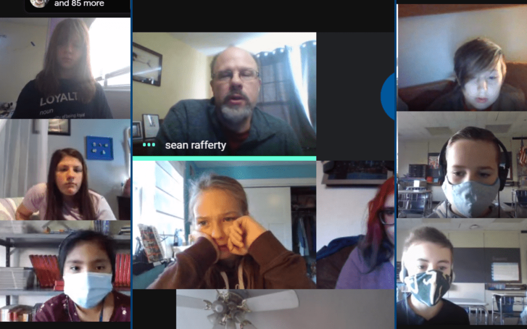 6th Graders Virtual Visit with Professional Archaeologist
