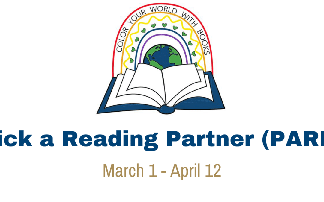 Pick a Reading Partner Runs from March 1 to April 12