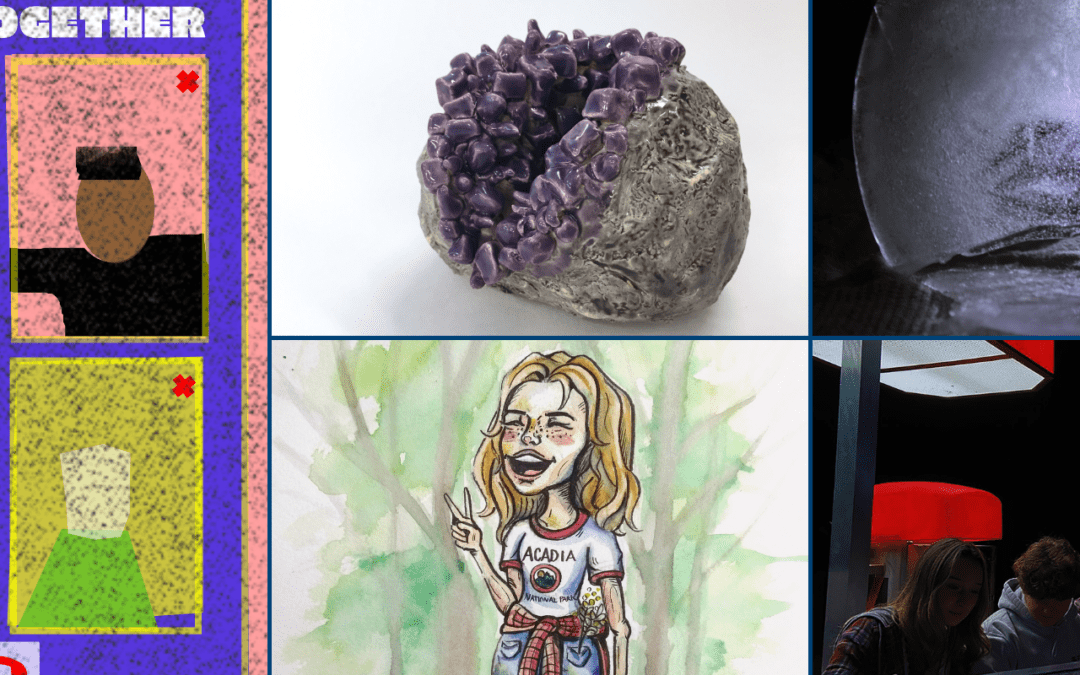 5 High School Artists Selected for Regional Juried Art Exhibition