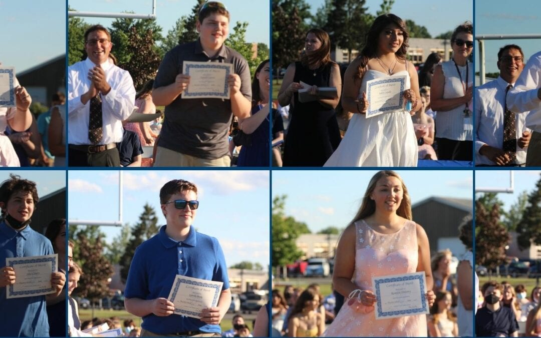 PICTURES: 8th Grade Moving Up Ceremony
