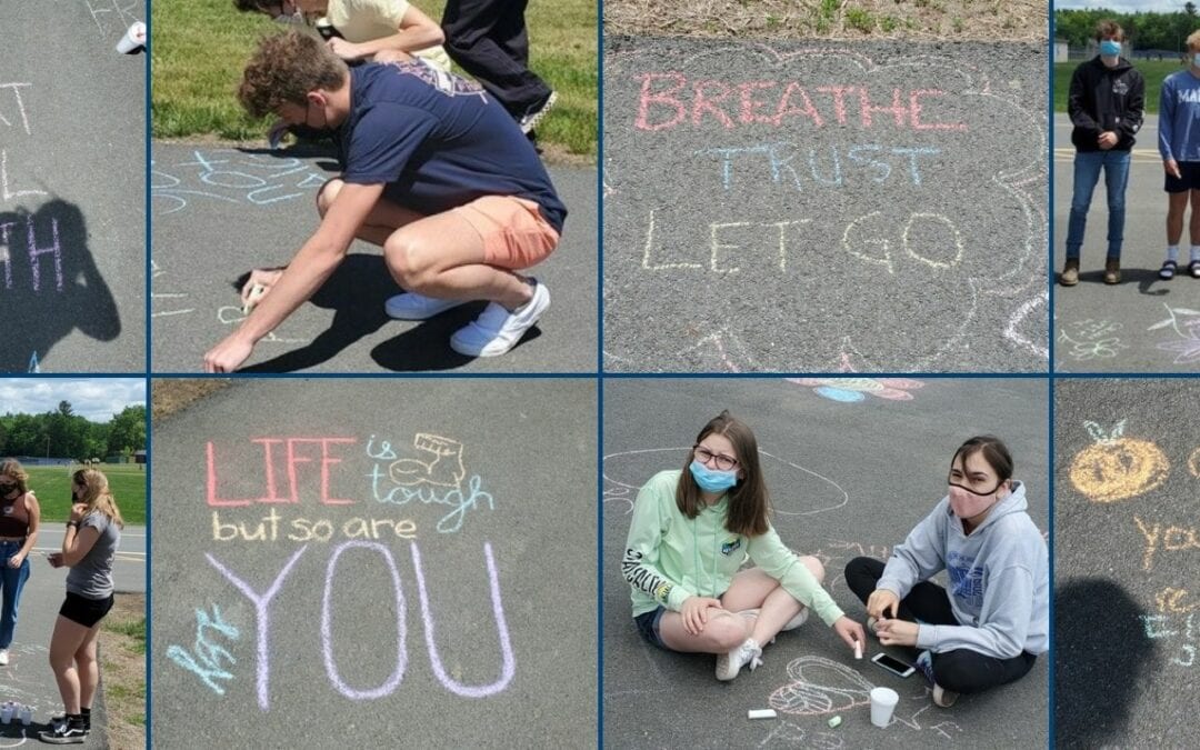 PICTURES: Chalk the Walk for Mental Health
