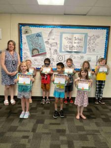 Primary School May Character Award Honorees
