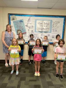Primary School May Character Award Honorees